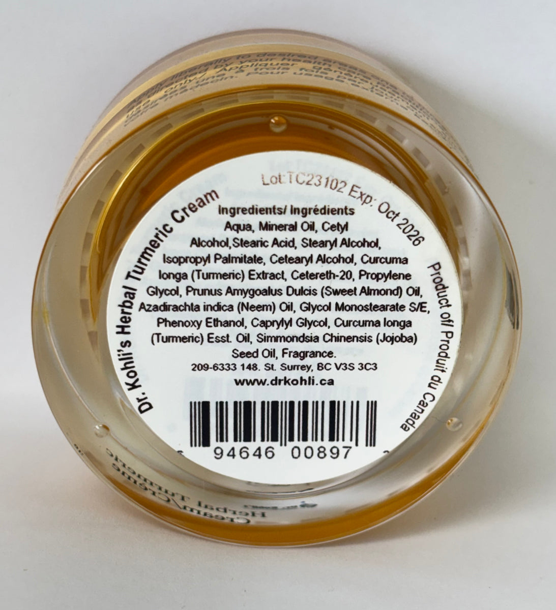 Turmeric Cream - For younger looking skin