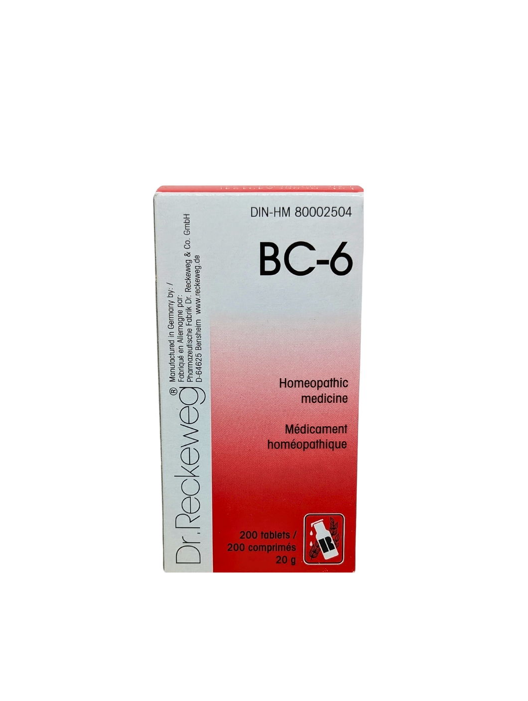 Dr. Reckeweg Bio-Combination 6 (BC 6)