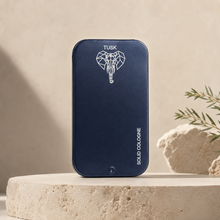 Load image into Gallery viewer, Luxury Travel Solid Cologne - Bespoke Amber, Woody Scent, Pepper, Frankincense, Sandalwood, Cedar, Vetiver - Tusk