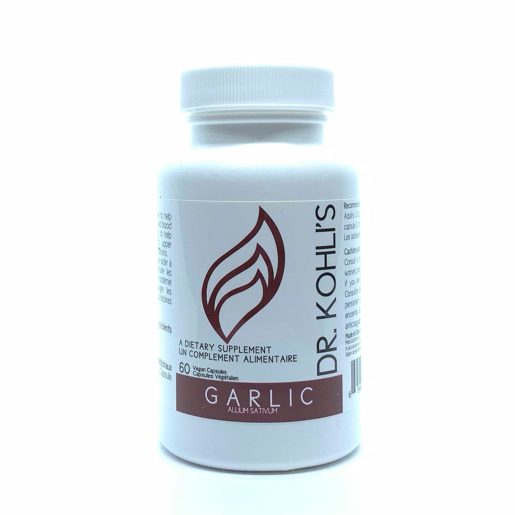 Garlic Capsules - Dr. Kohli's Herbal Products