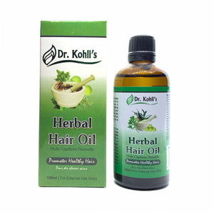 Herbal Hair Oil - Hair Loss Remedy - Dr. Kohli's Herbal Products