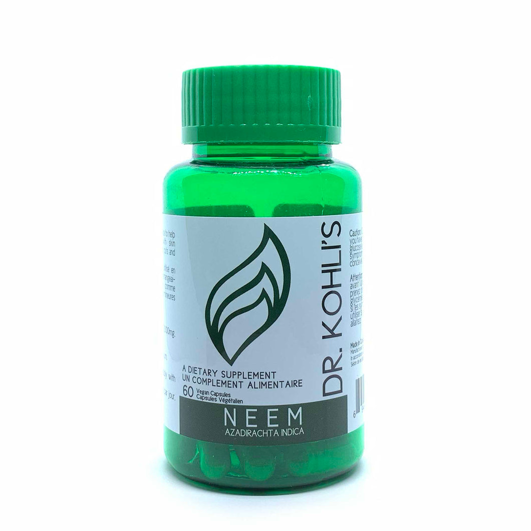 Neem Capsules - Dr. Kohli's Herbal Products
